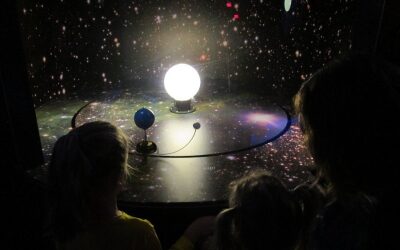 Toptalenten bezoeken vernieuwd Planetarium
